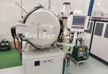 vacuum brazing furnace in lab
