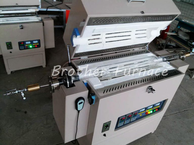 How to install flange for tube furnace