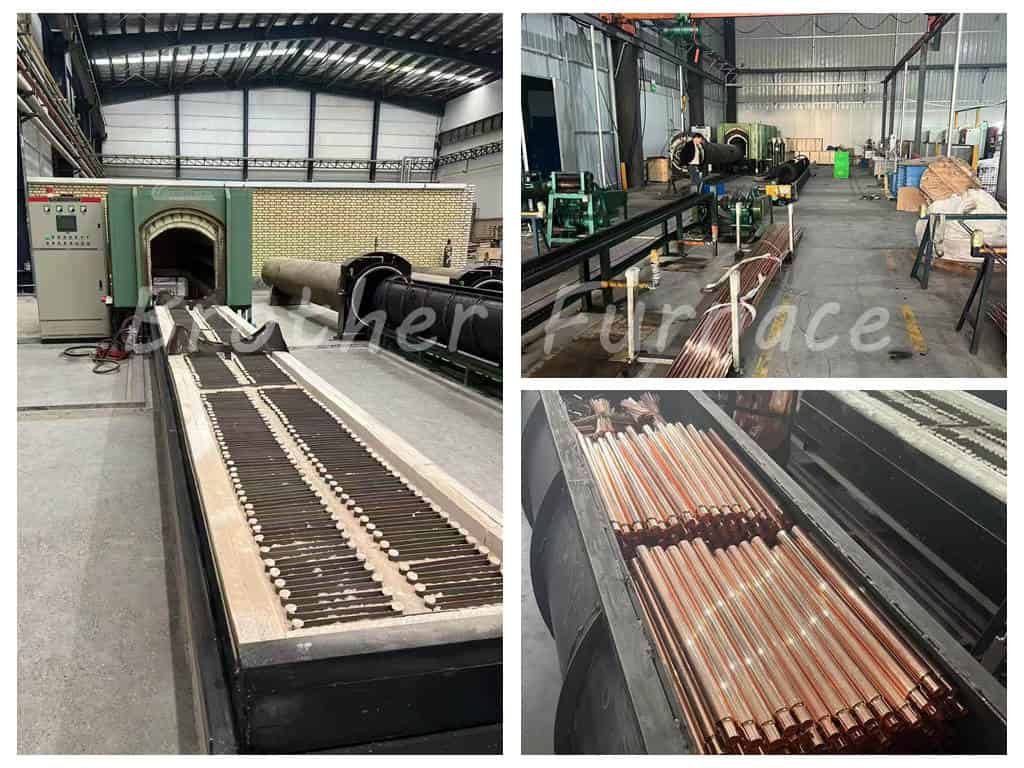 Vacuum Copper Tubes Annealing Furnace